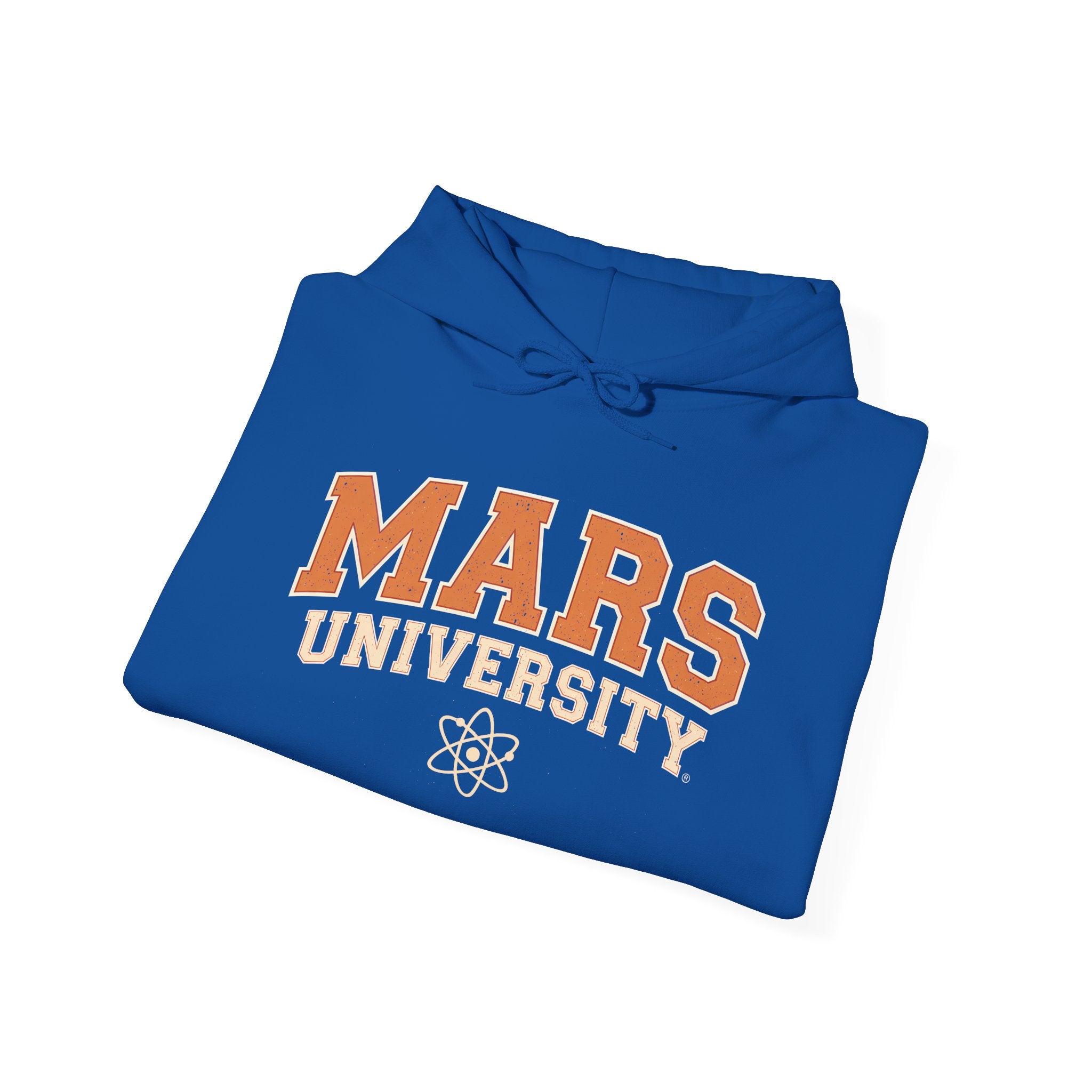 Mars University Hoodie — Retro Collegiate Space Sweatshirt