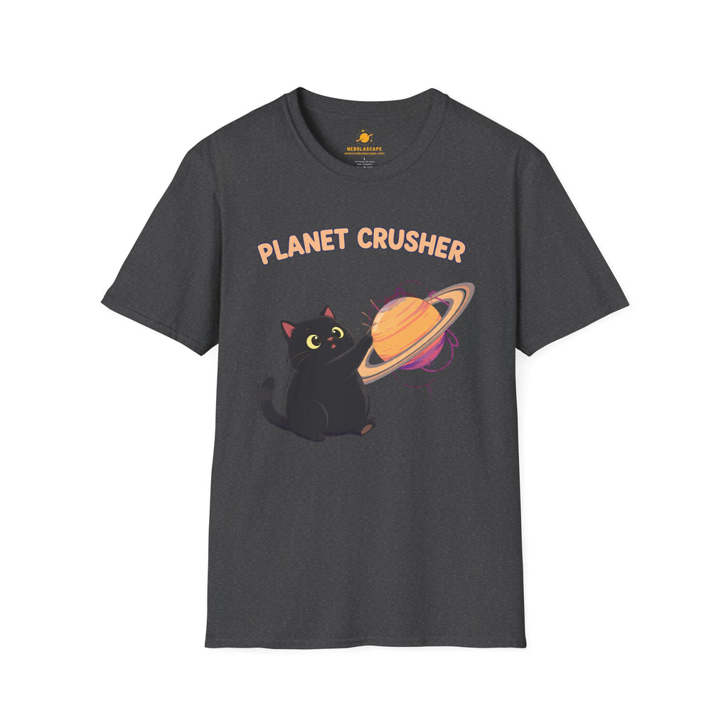 Planet Crusher Black Cat T-Shirt