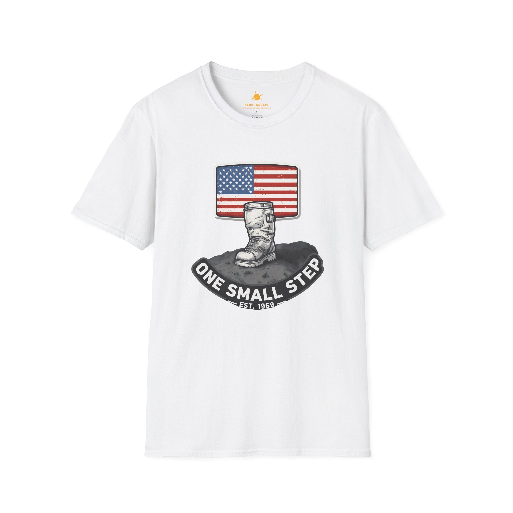 One Small Step NASA Moon Landing T-Shirt