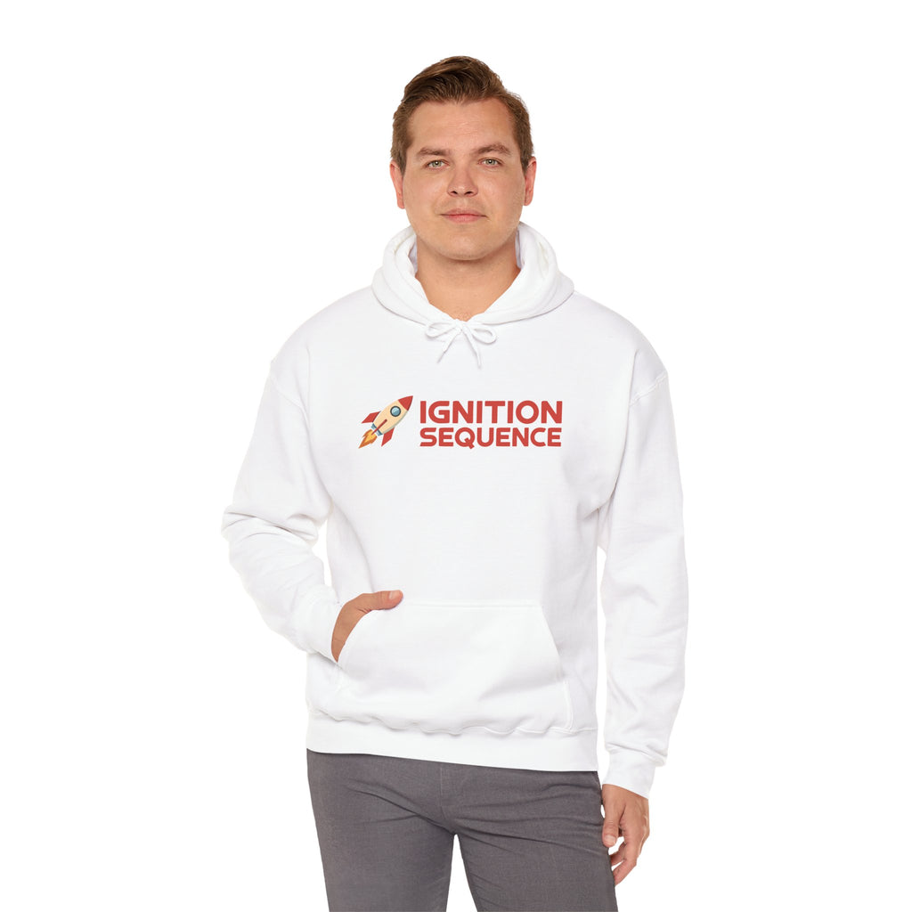 Ignition Sequence Hoodie — Rocket Logo Hooded Sweatshirt