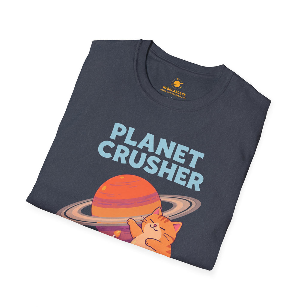 Planet Crusher Cat T-Shirt