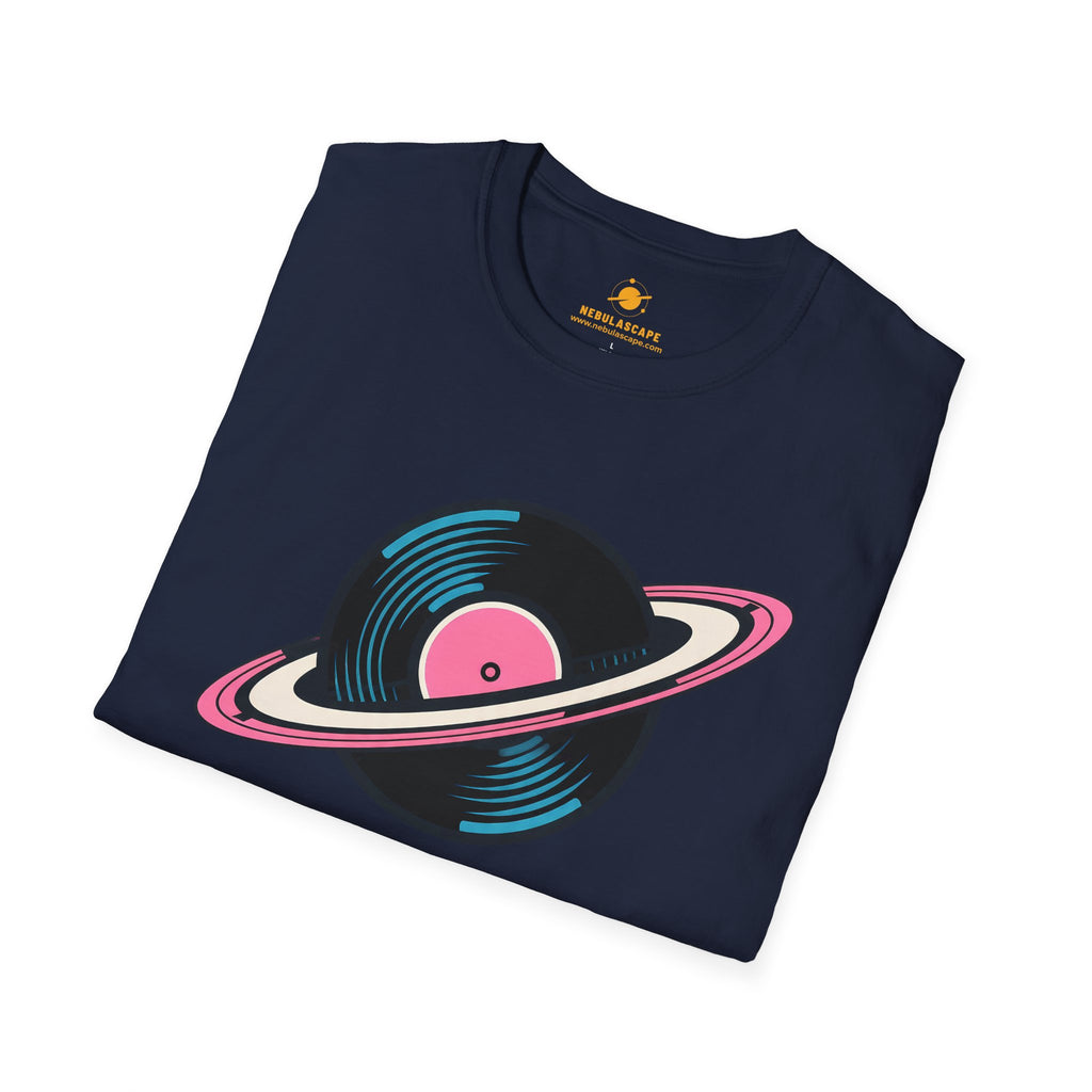 Sounds Of Space Planet Record Disc T-Shirt