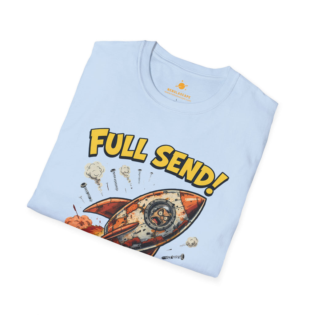Full Send Rocket Launch T-Shirt
