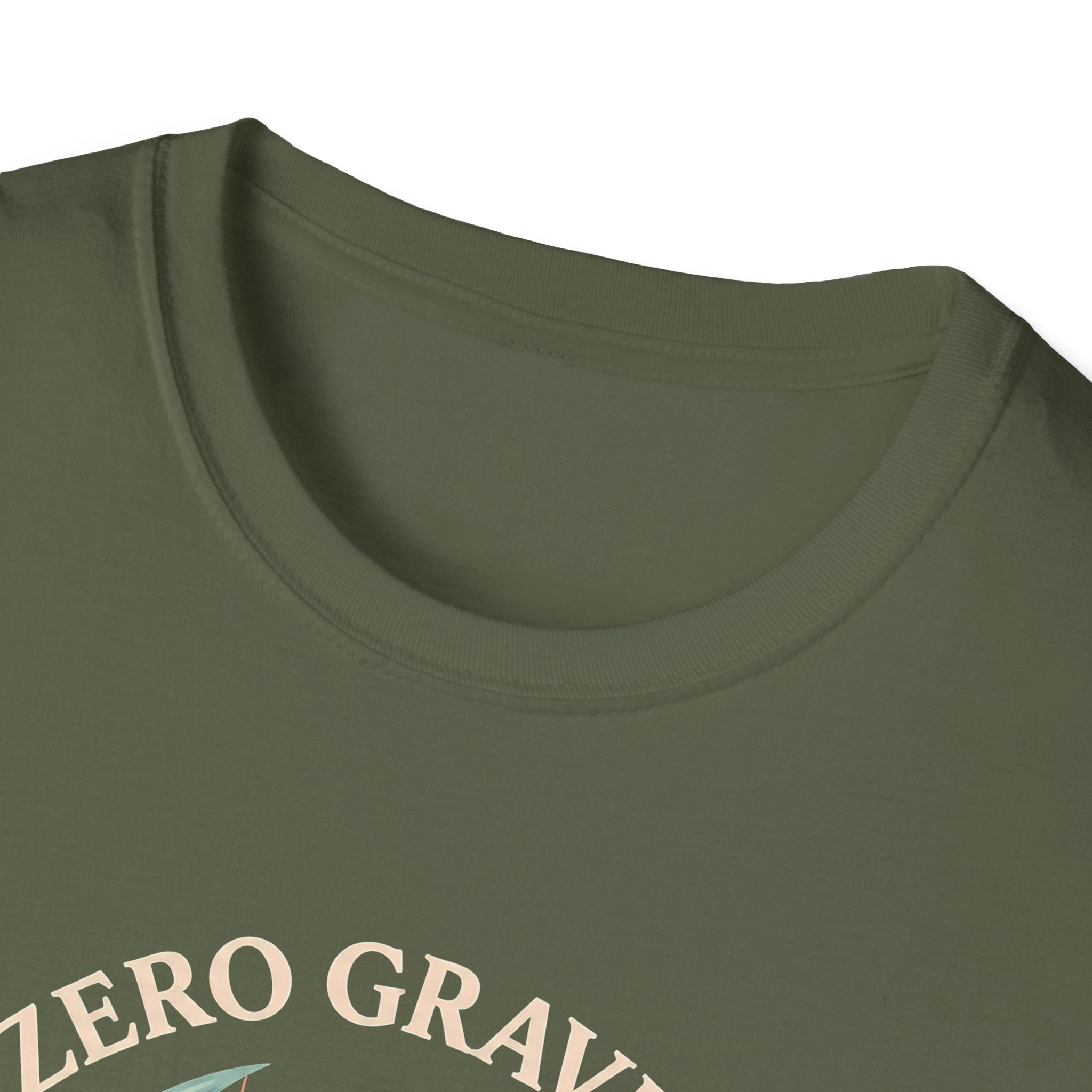 Zero Gravity, Zero Worries Meditating T-Shirt