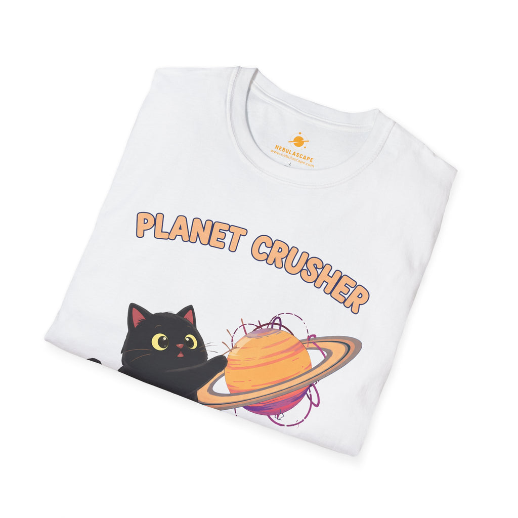 Planet Crusher Black Cat T-Shirt
