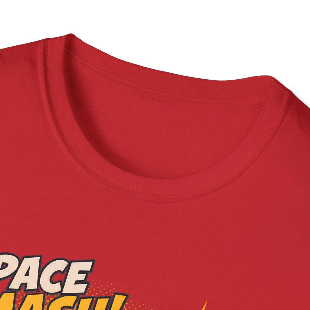 Space Smash Comic Style T-Shirt