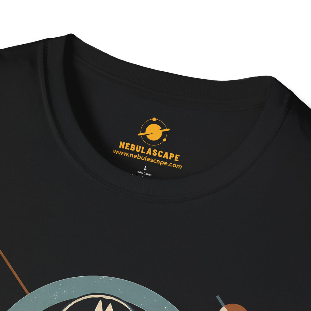 Orbital Pioneer Dog in Space T-Shirt