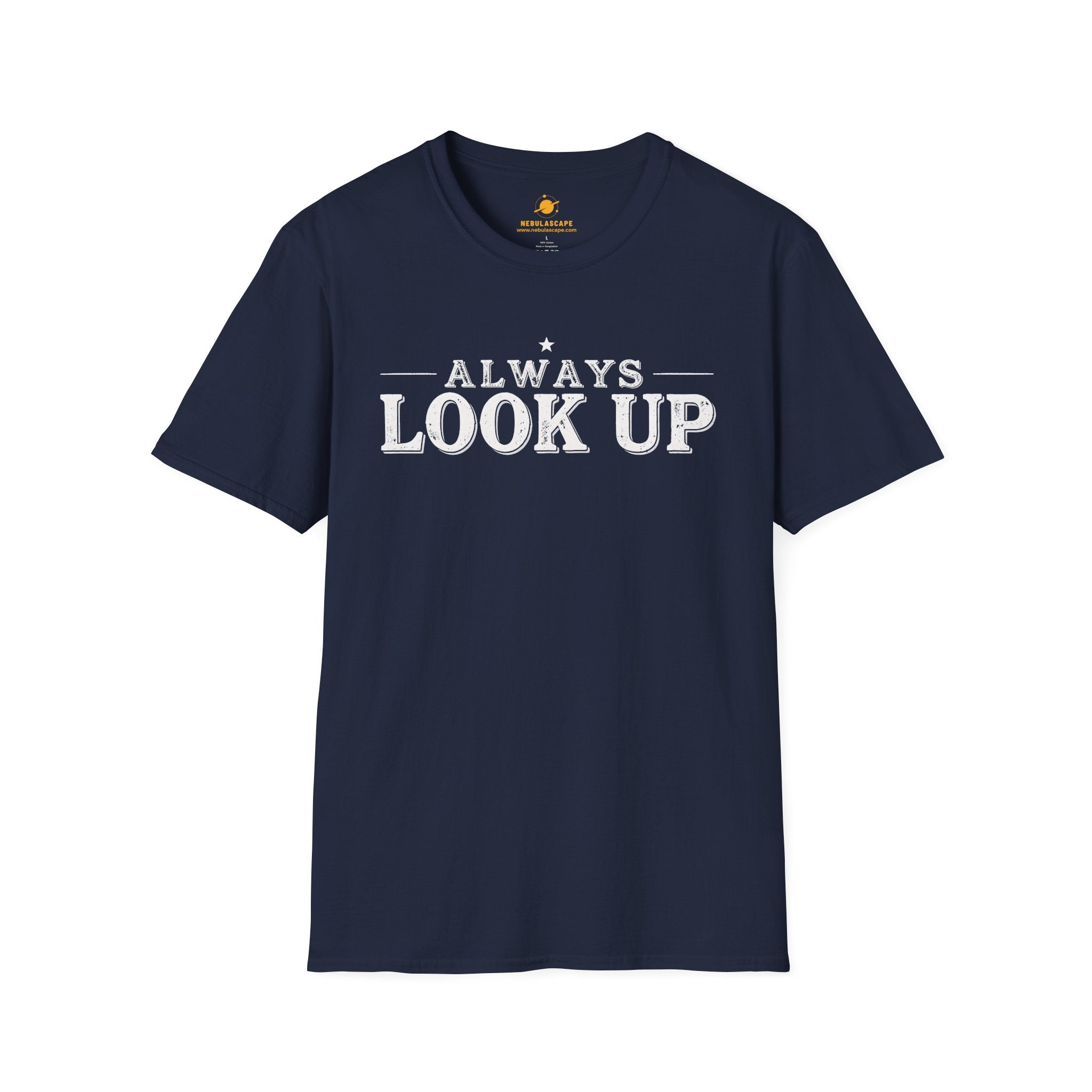 Always Look Up T-Shirt — Inspirational Sky Graphic Tee