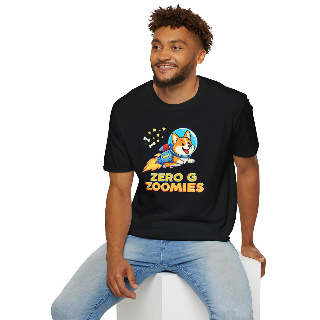 Zero G Zoomies Rocket Dog T-Shirt