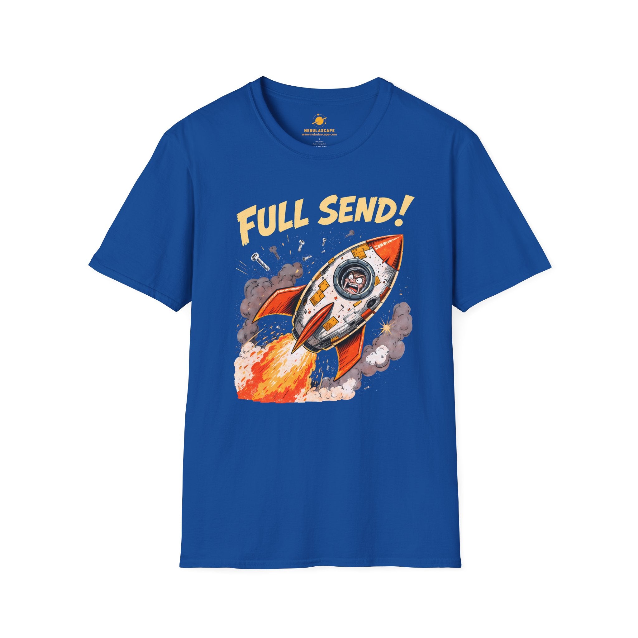 Full Send Rocket Launch Design 2 T-Shirt