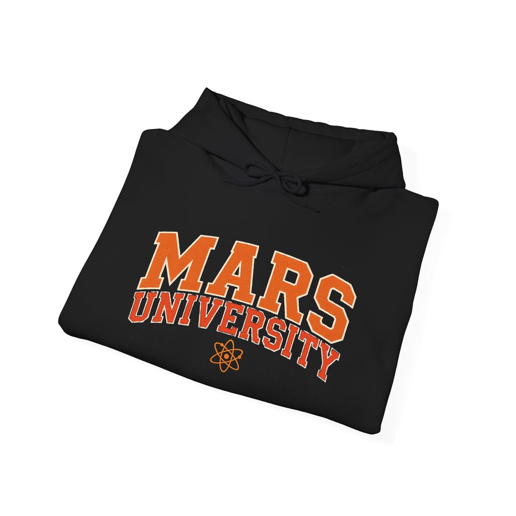 Mars University Hoodie – Retro Collegiate Graphic Pullover