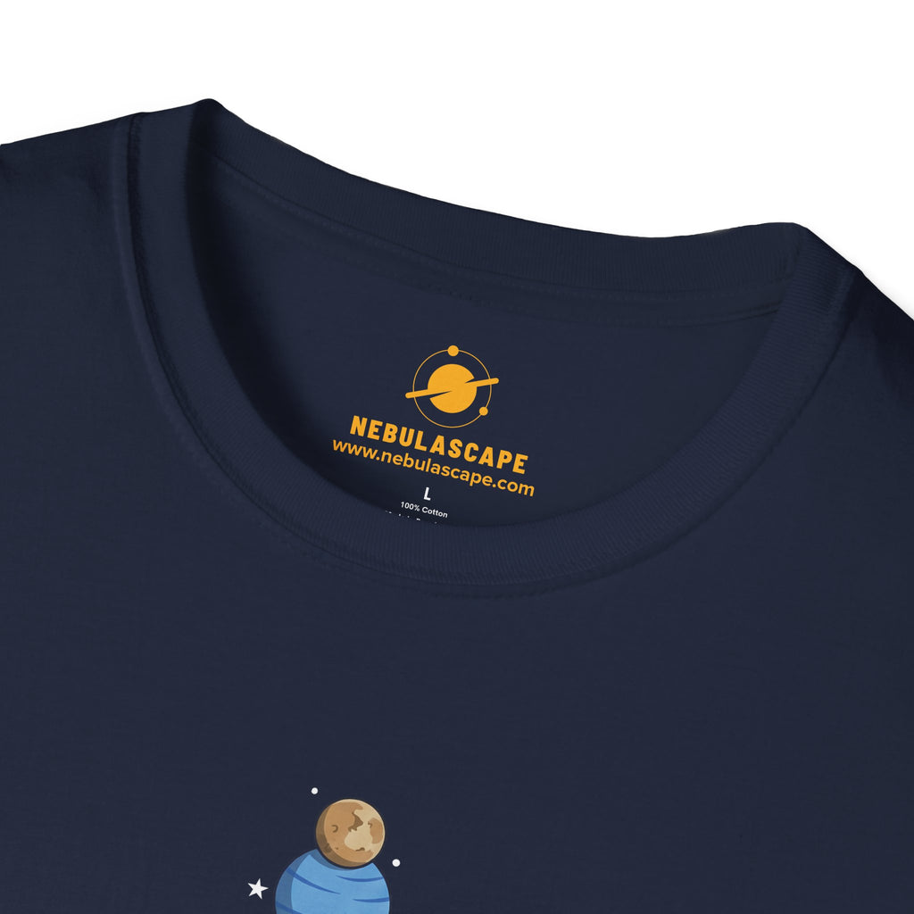 Astronaut Stacking Planets T-Shirt