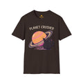 Planet Crusher Black Cat Playing T-Shirt