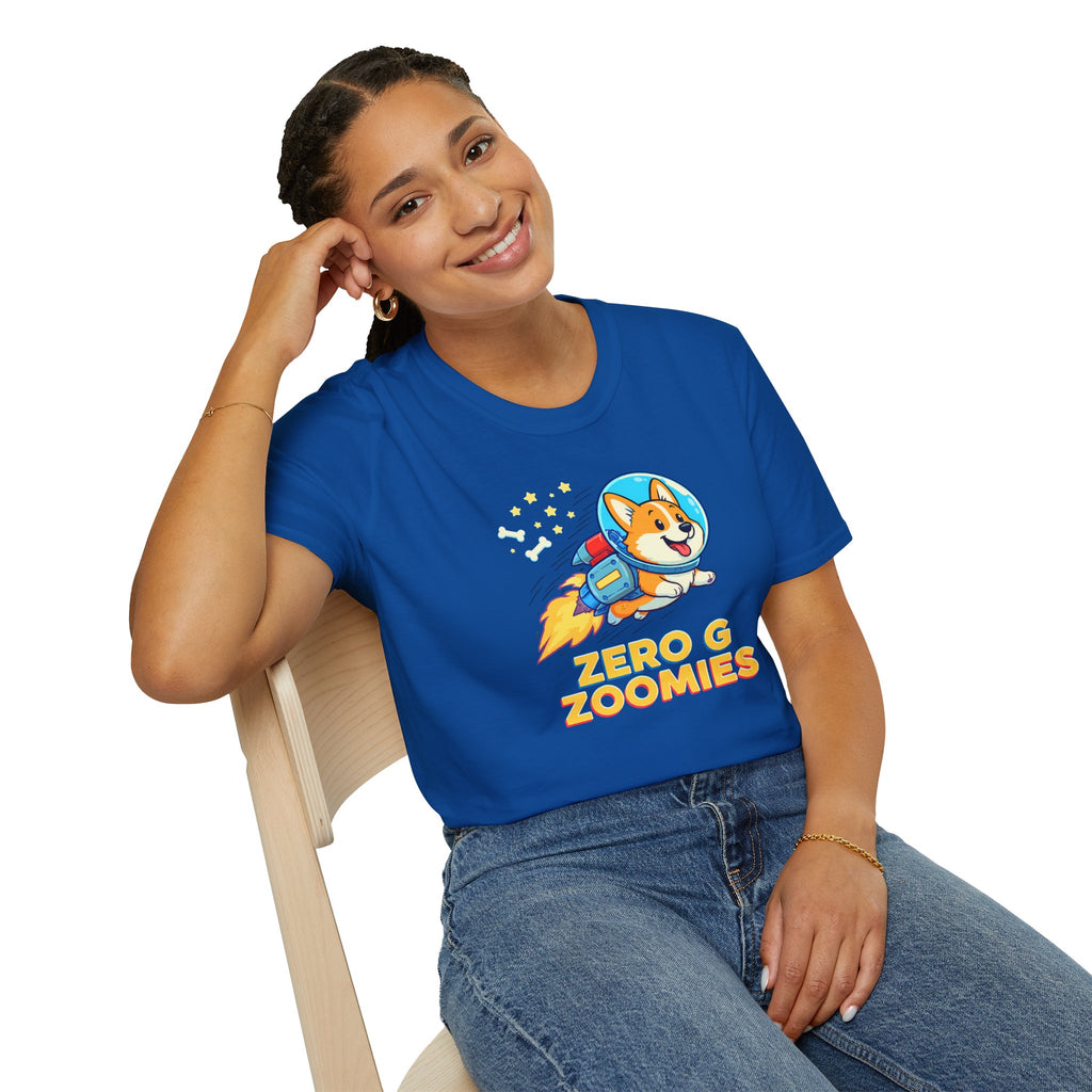 Zero G Zoomies Rocket Dog T-Shirt