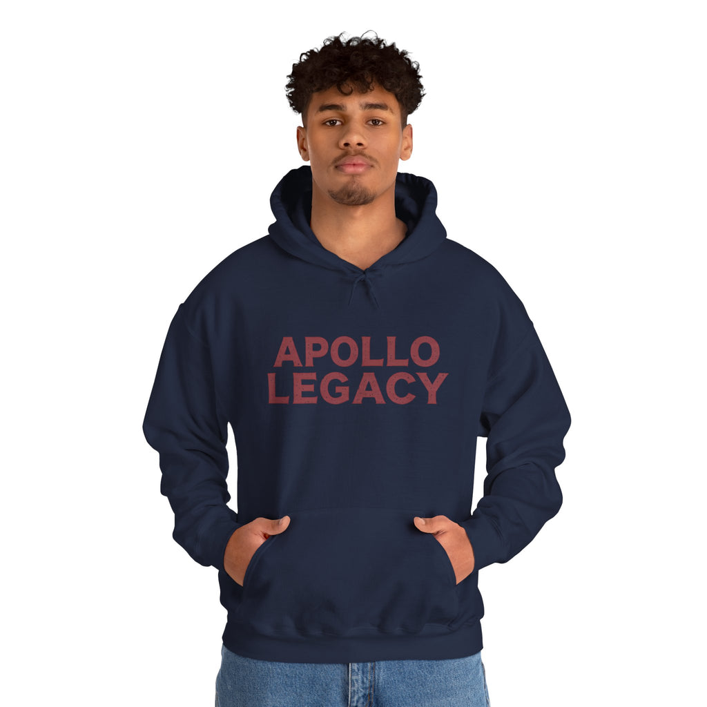 Apollo Legacy Hoodie — Vintage Space Mission Graphic Sweatshirt