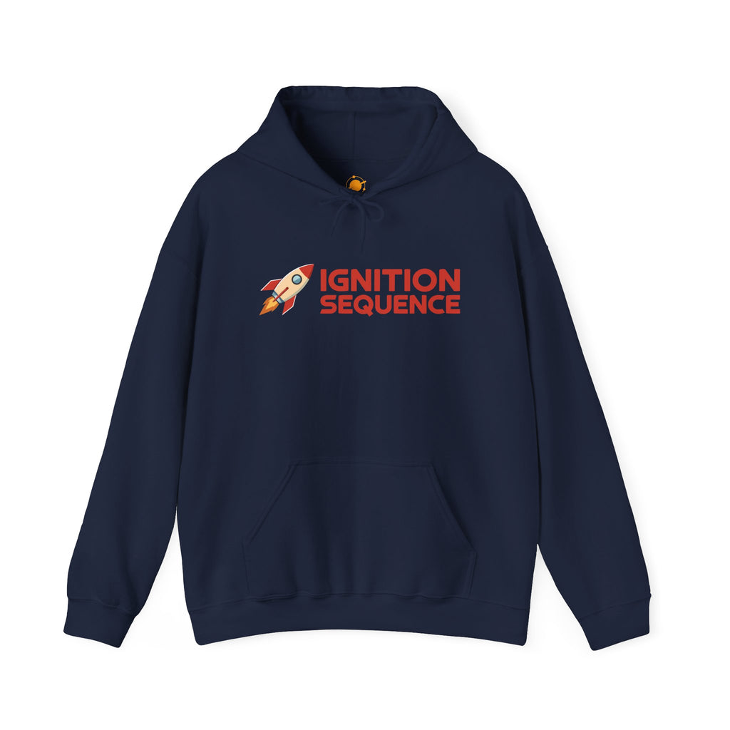 Ignition Sequence Hoodie — Rocket Logo Hooded Sweatshirt