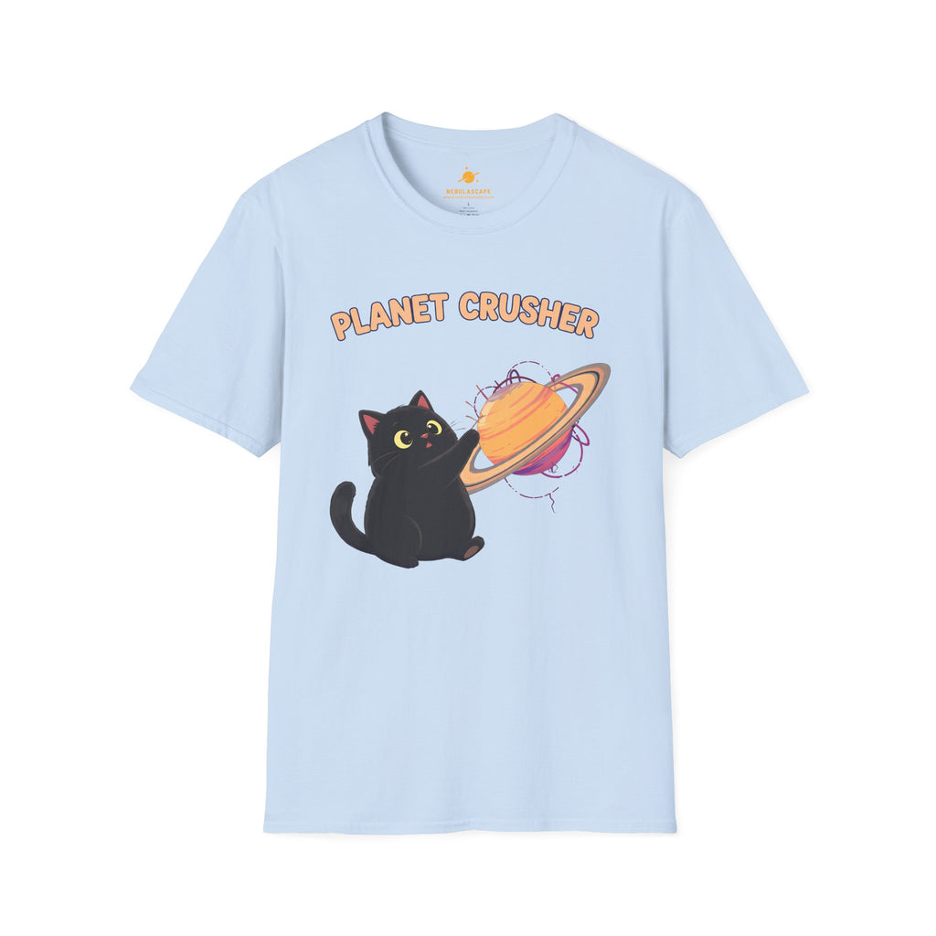Planet Crusher Black Cat T-Shirt