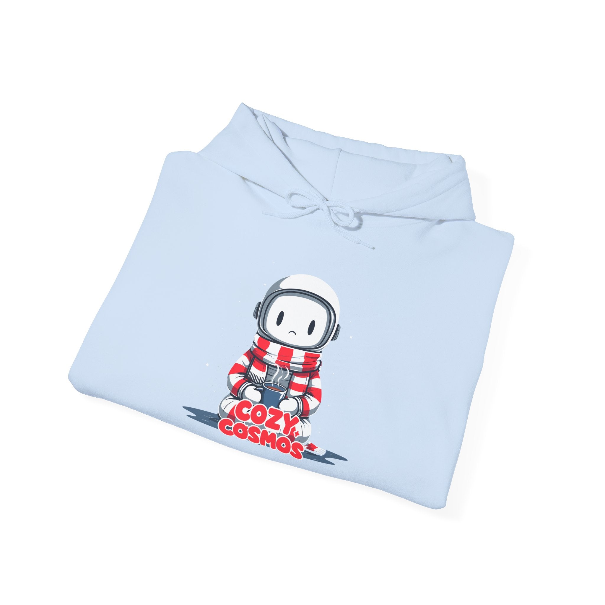 Cozy Cosmos Hoodie — Cute Astronaut Bear Graphic Pullover