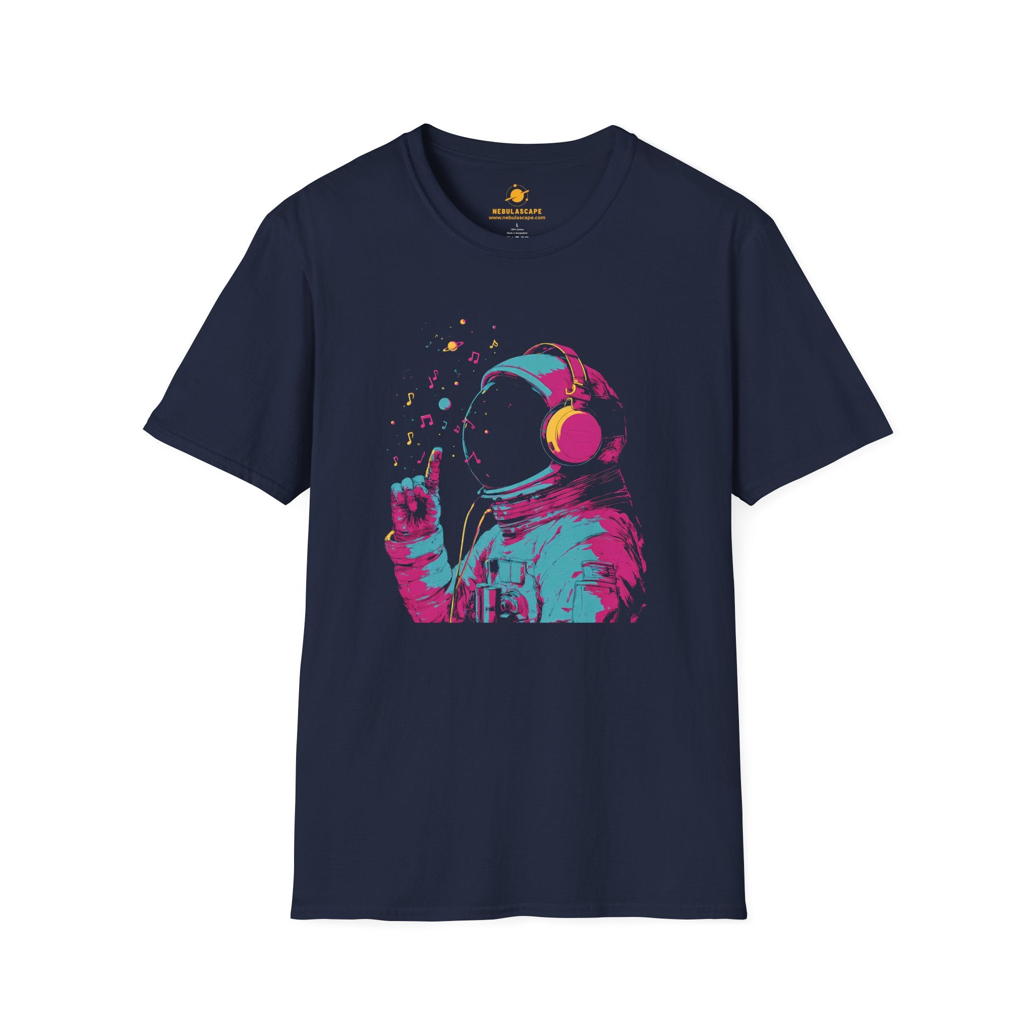 Astronaut Vibes T-Shirt — Colorful Retro Space Explorer Tee