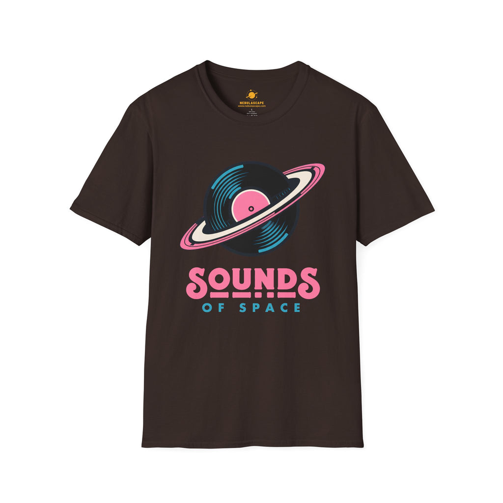 Sounds Of Space Planet Record Disc T-Shirt