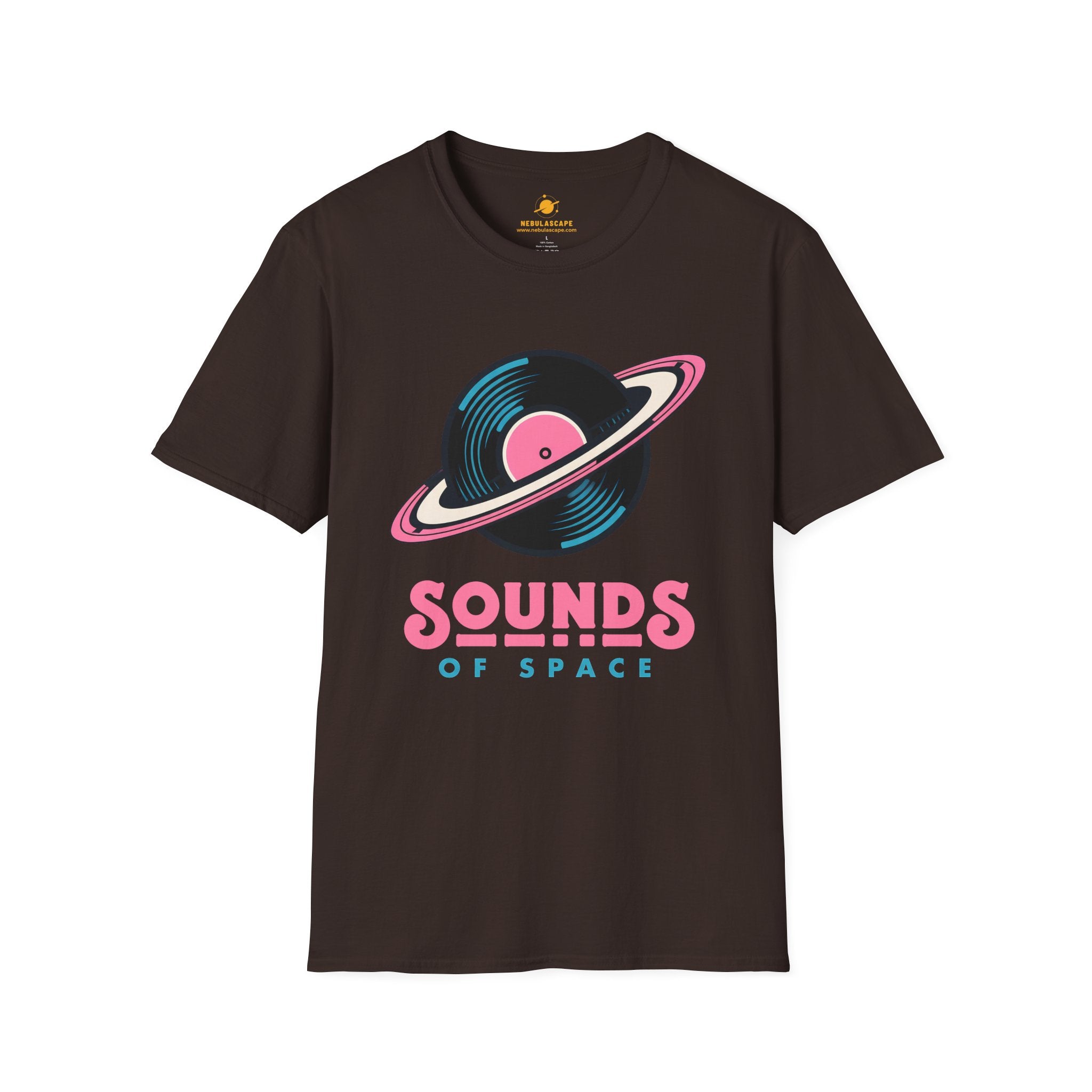 Sounds Of Space Planet Record Disc T-Shirt