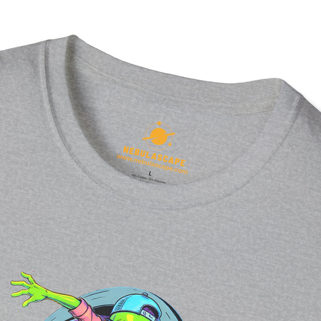 Shred The Void - Alien Skateboarder T-Shirt
