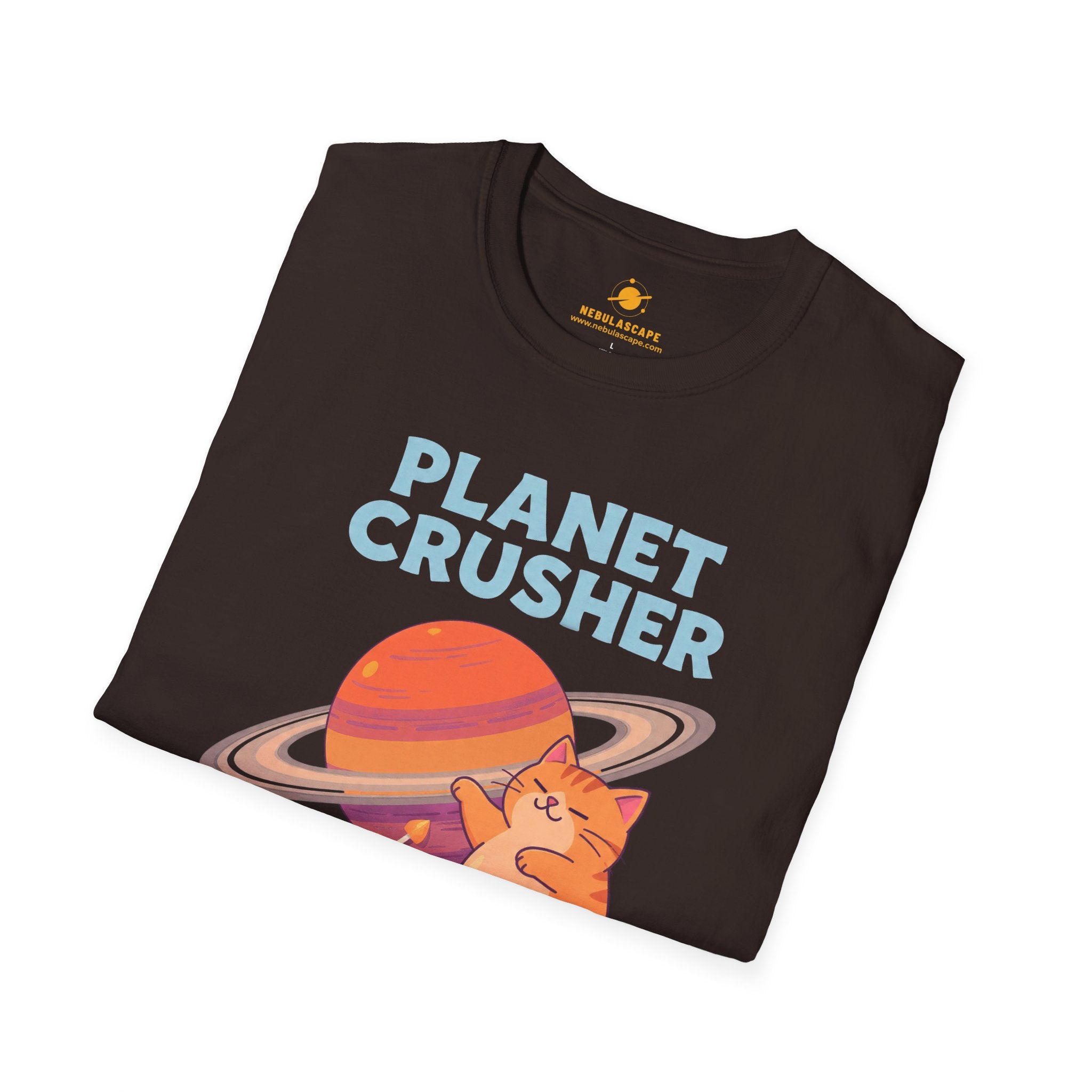 Planet Crusher Cat T-Shirt