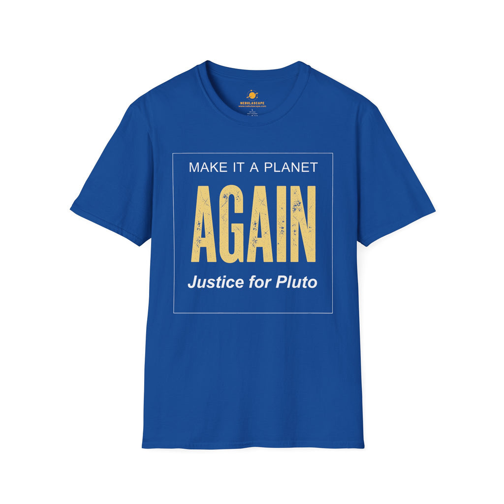 Make It a Planet Again T-Shirt — Justice for Pluto Protest Tee