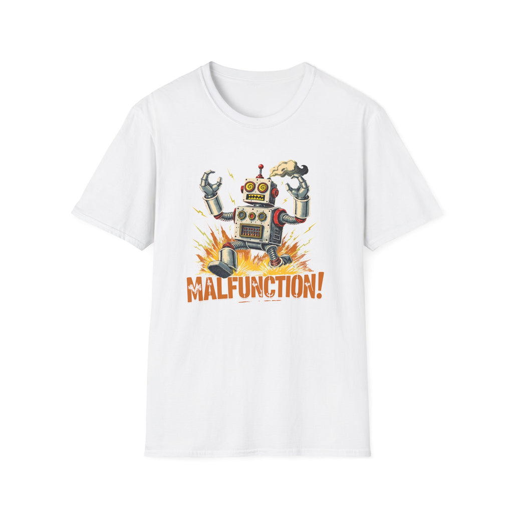 Malfunction Retro Robot T-Shirt