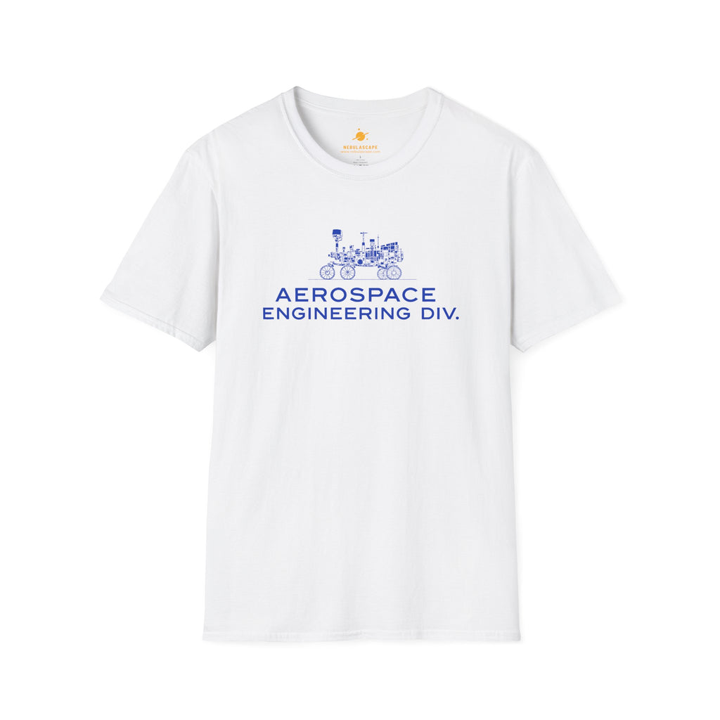 Aerospace Engineering Div. T-Shirt — Vintage Mars Rover Graphic Tee