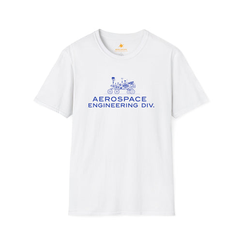 Aerospace Engineering Div. T-Shirt — Vintage Mars Rover Graphic Tee