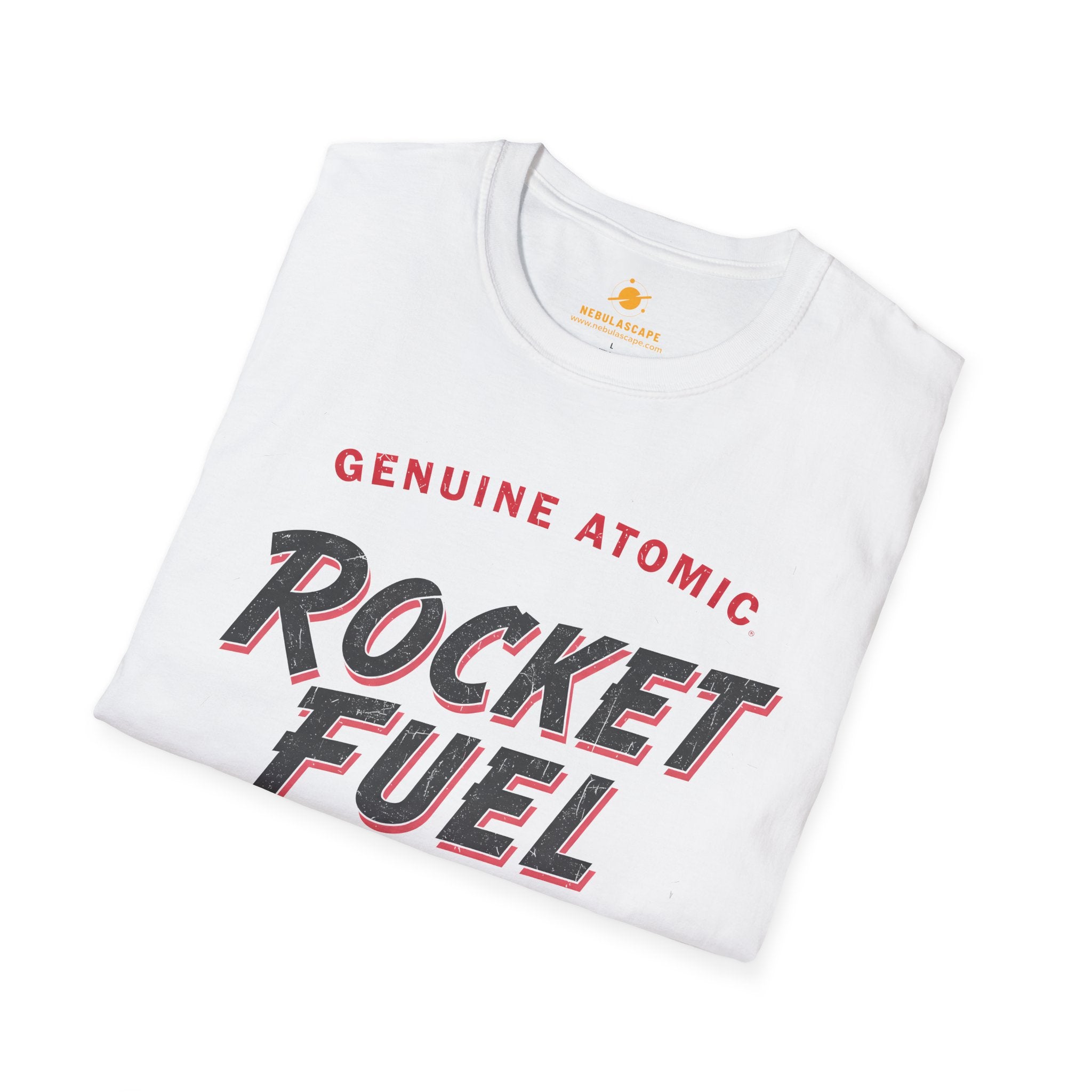 Rocket Fuel T-Shirt — Genuine Atomic “Get There Faster!” Vintage Graphic Tee