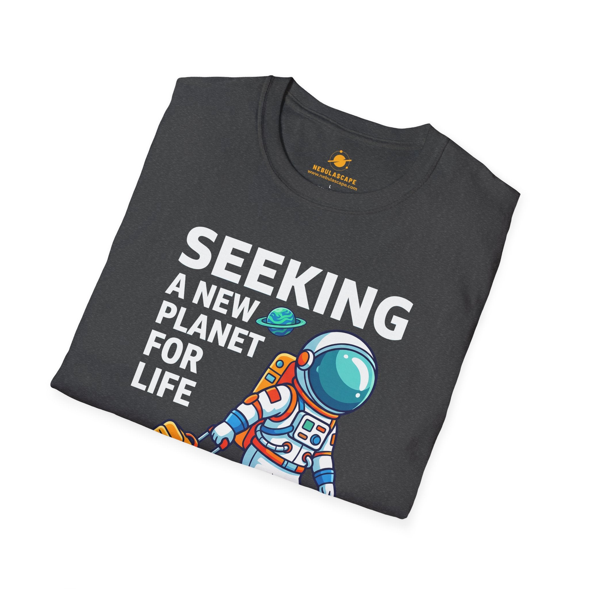 Seeking a New Planet Astronaut T-Shirt