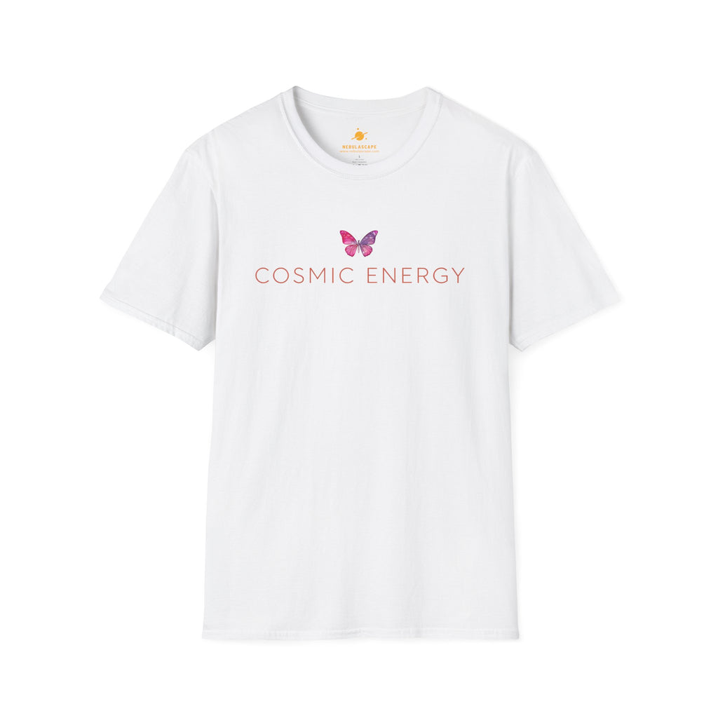 Cosmic Energy Butterfly Tee — Spiritual Graphic T‑Shirt