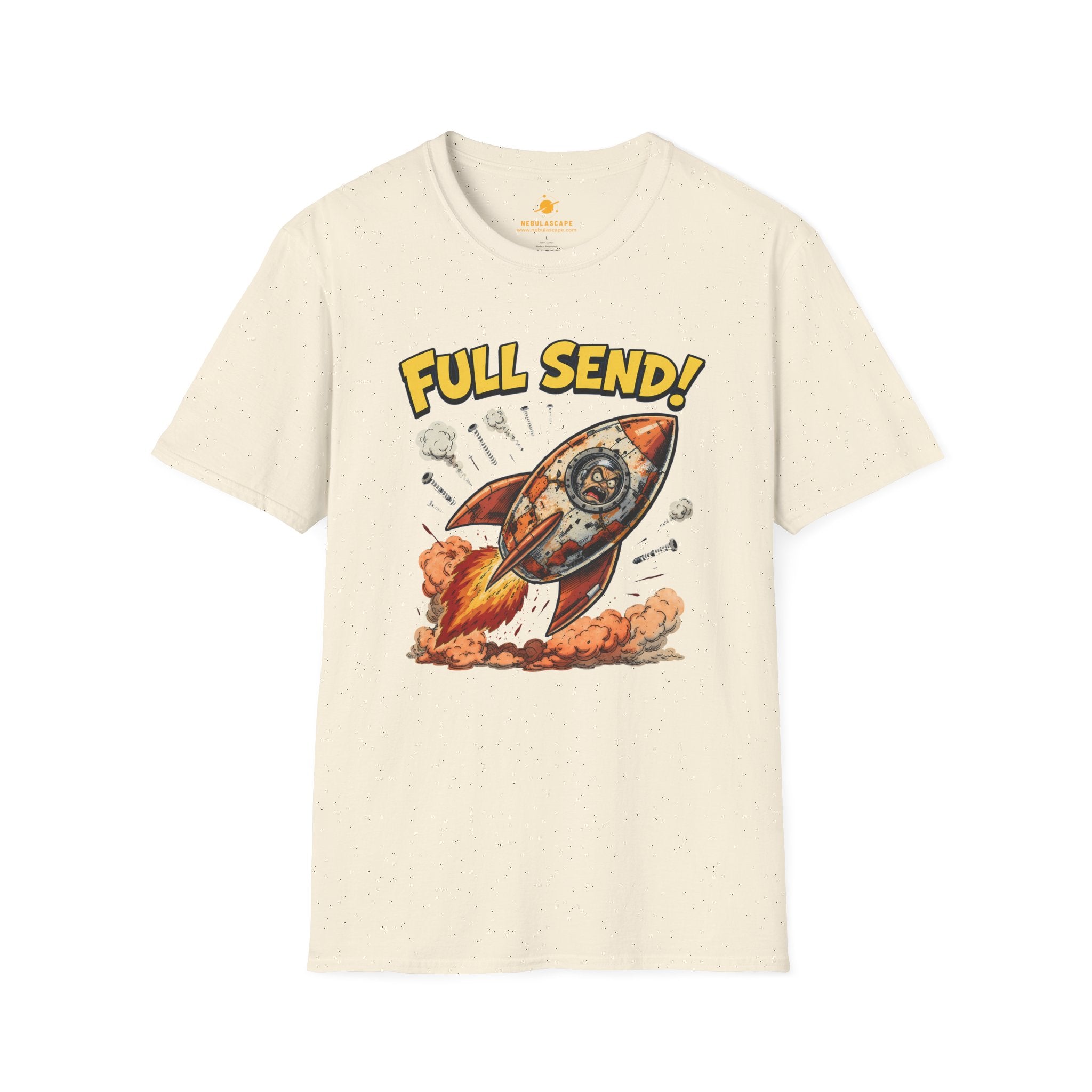 Full Send Rocket Launch T-Shirt