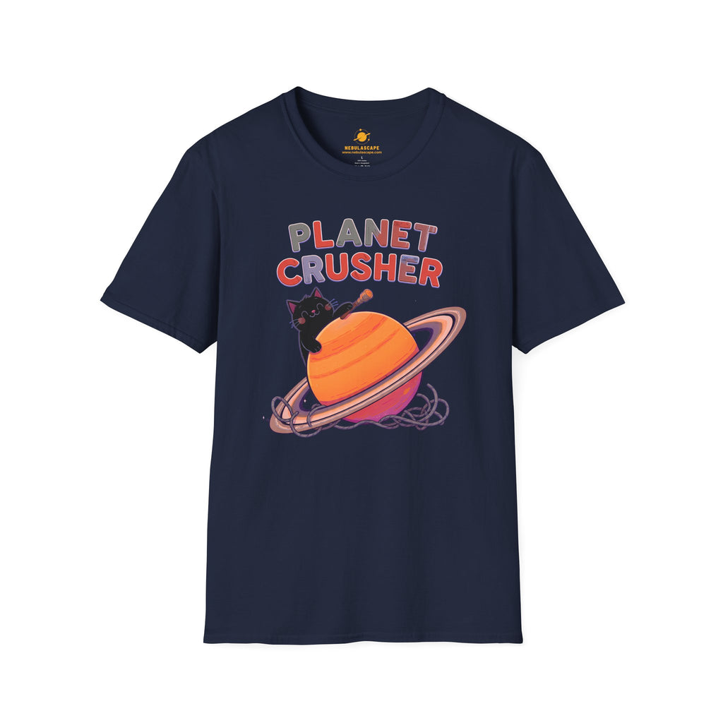 Planet Crusher Black Cat T-Shirt
