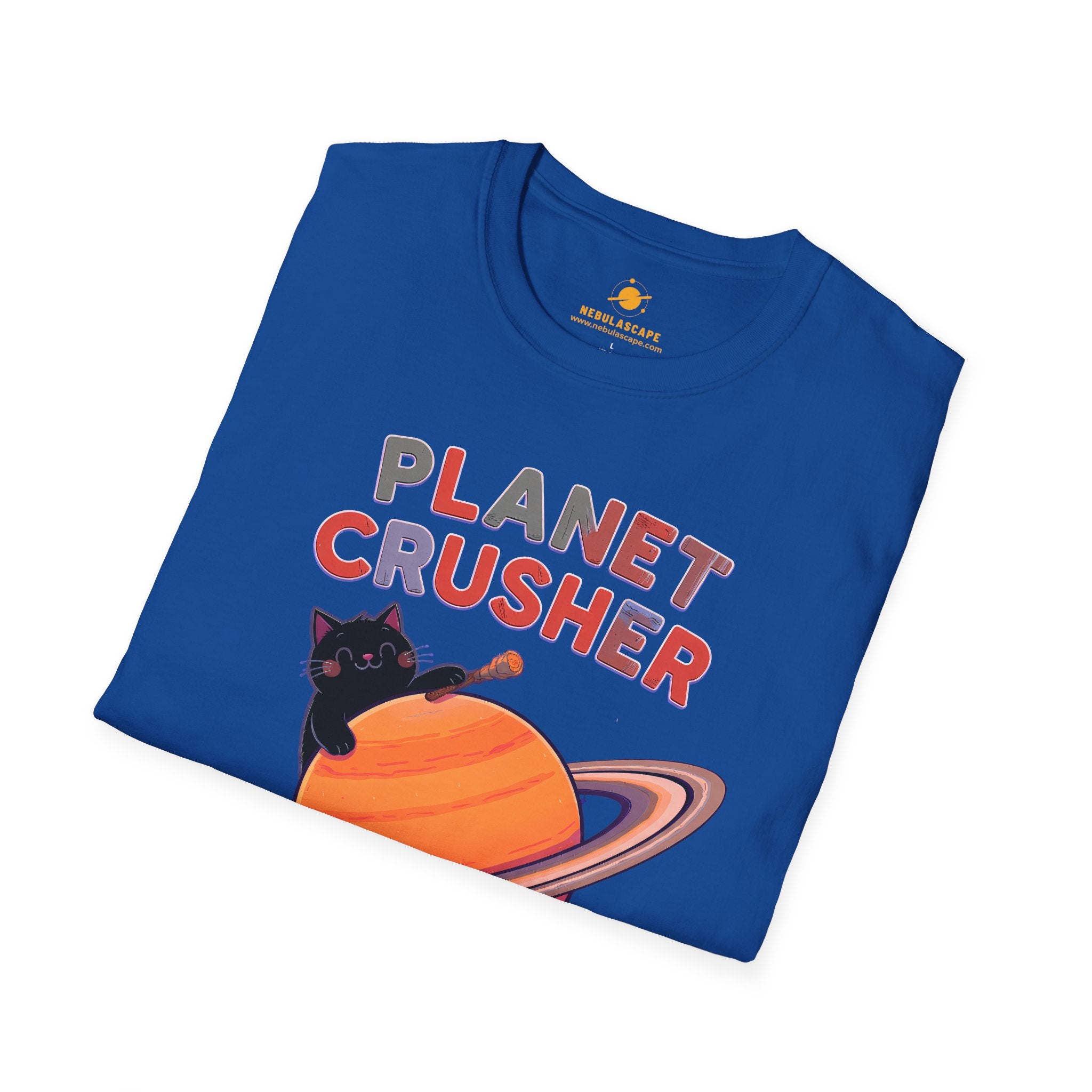 Planet Crusher Black Cat T-Shirt