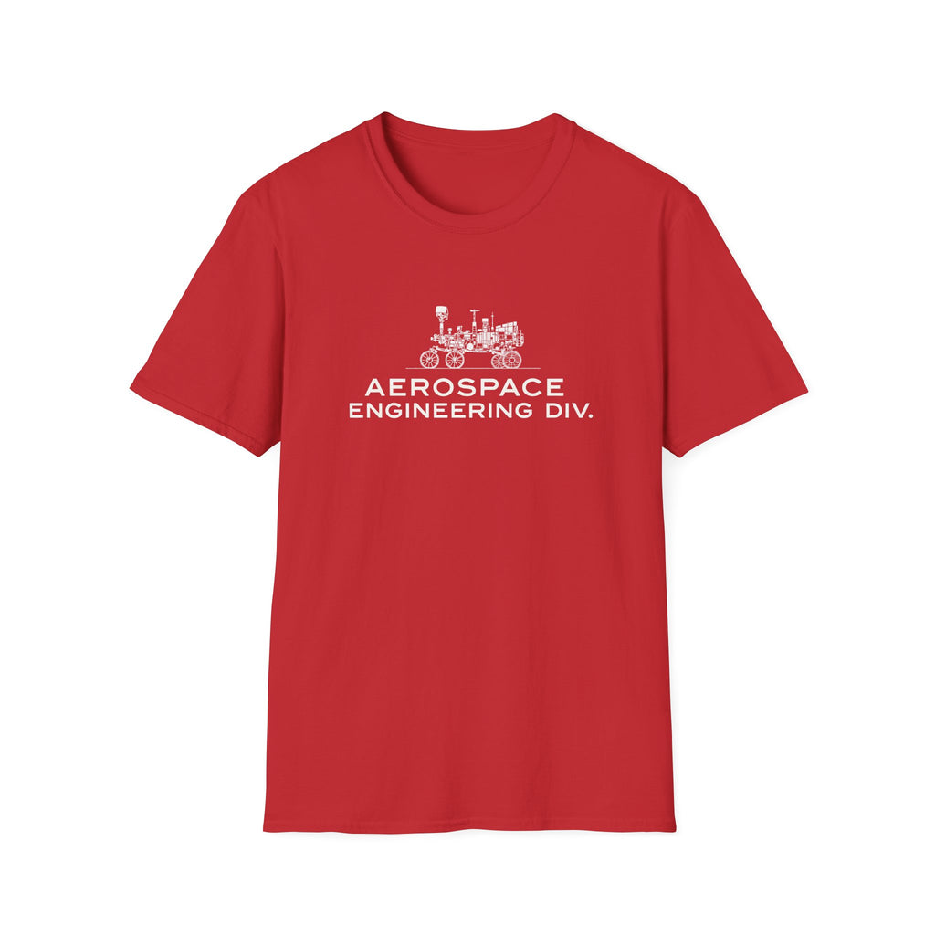 Aerospace Engineering Div. T-Shirt — Vintage Mars Rover Graphic Tee