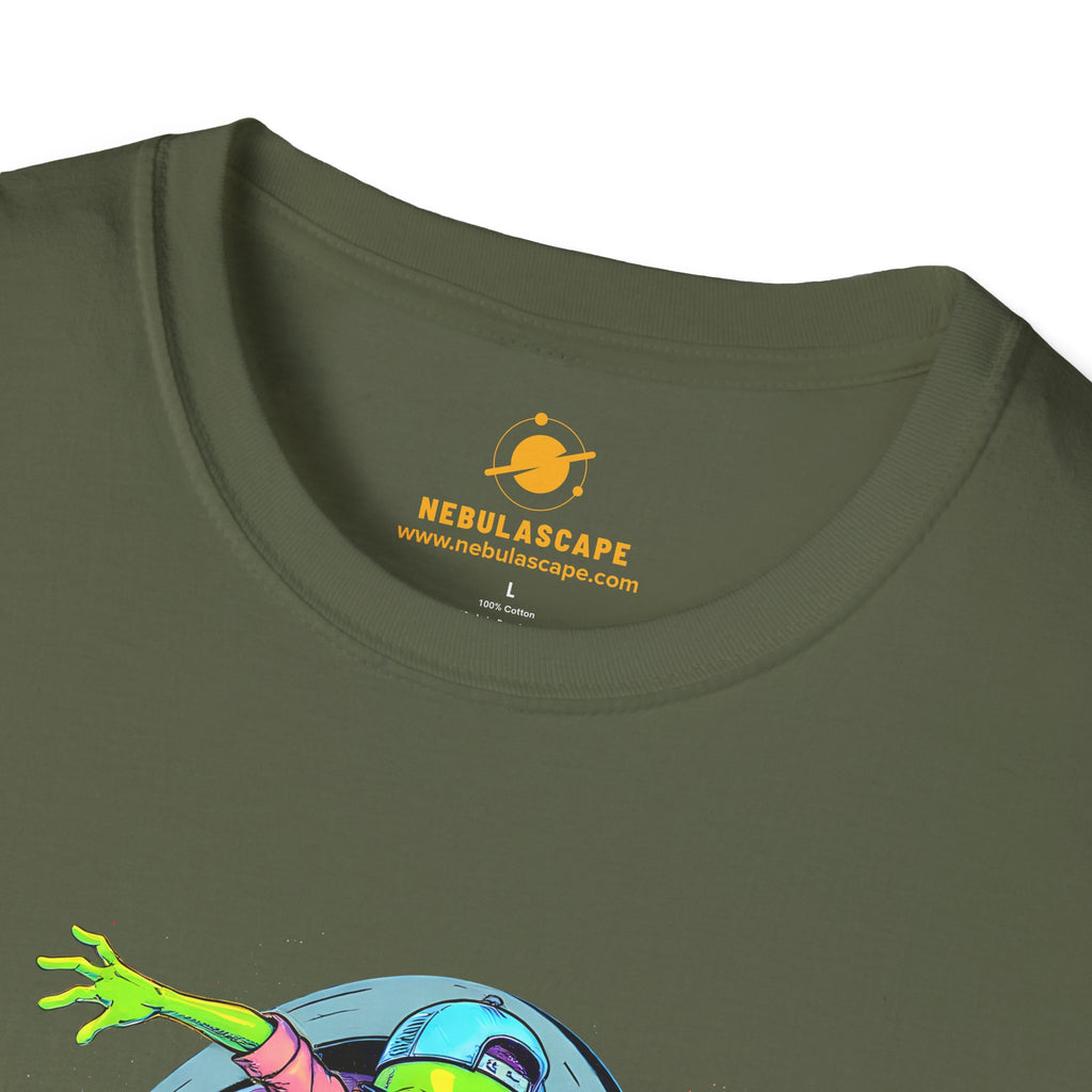 Shred The Void - Alien Skateboarder T-Shirt