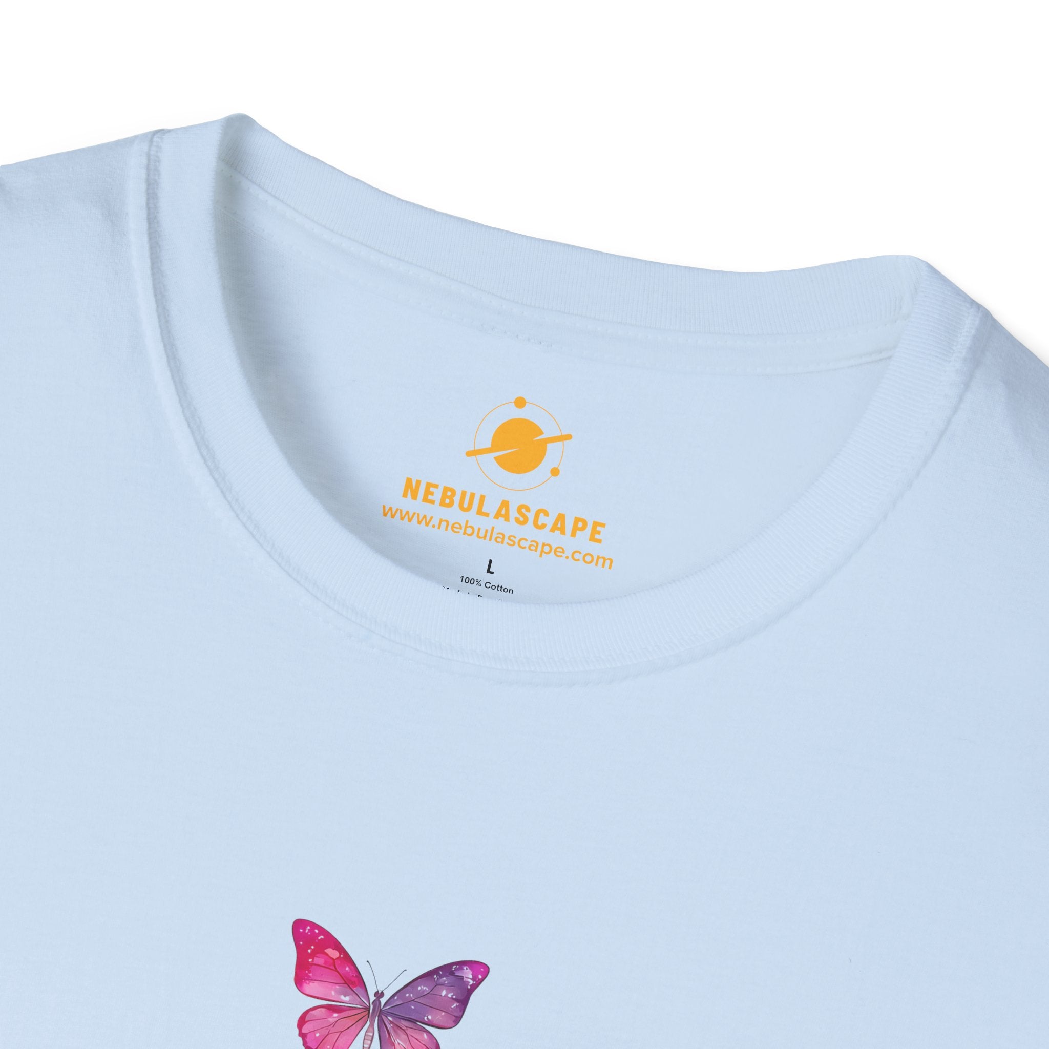 Cosmic Energy Butterfly Tee — Spiritual Graphic T‑Shirt