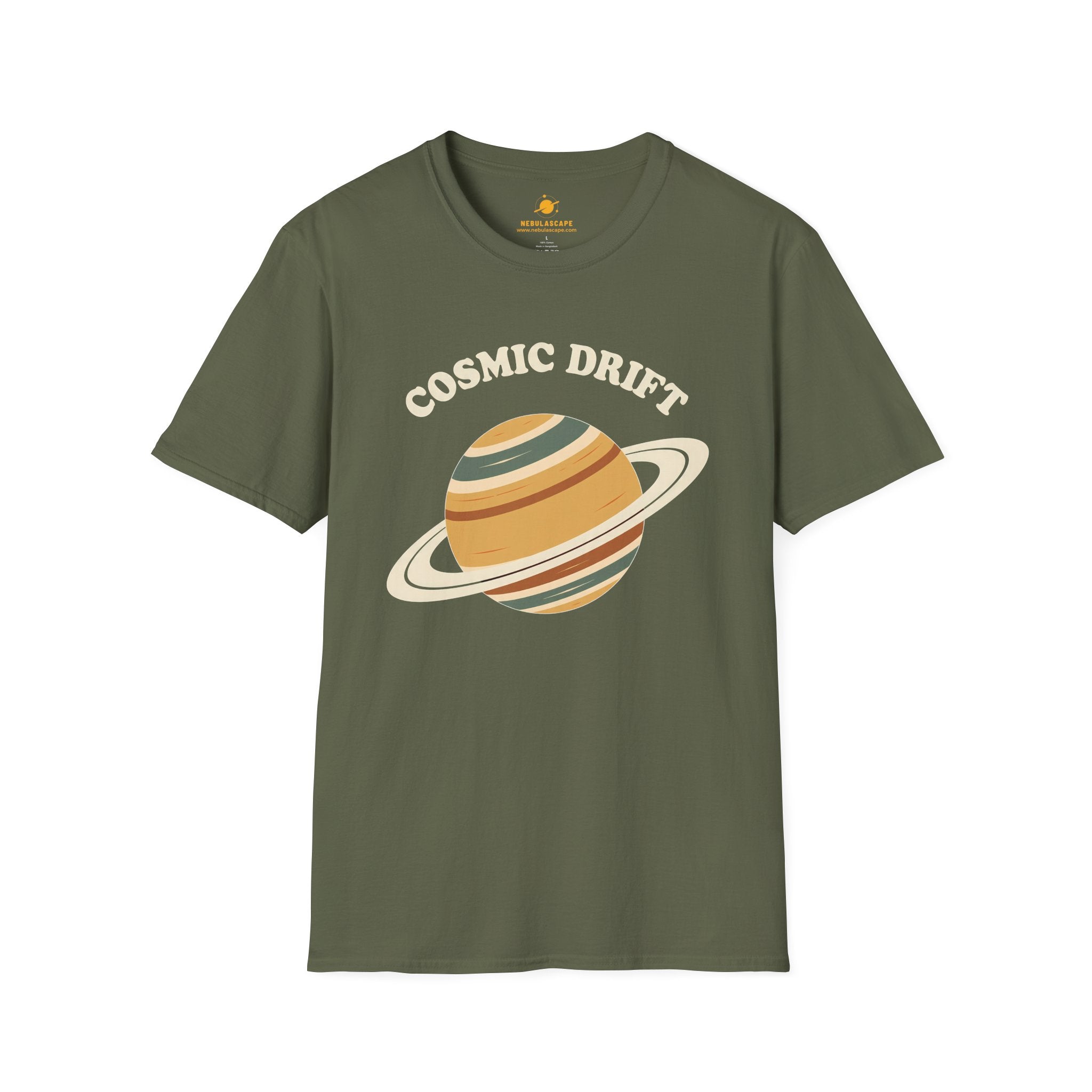 Cosmic Drift Saturn T-Shirt