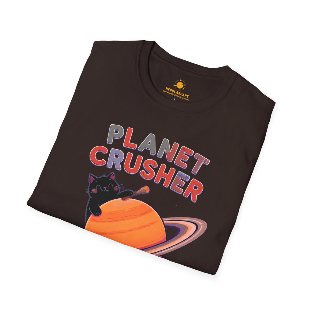 Planet Crusher Black Cat T-Shirt