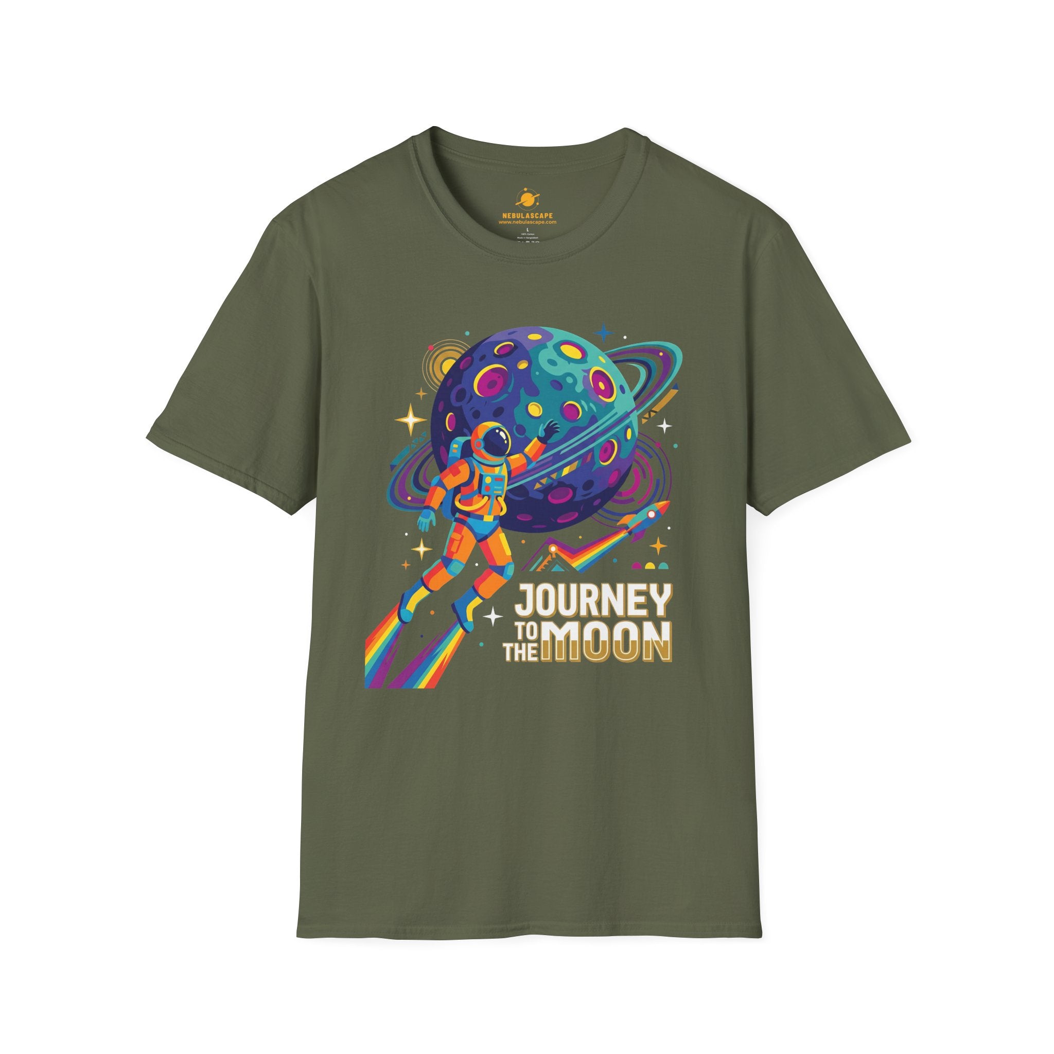 Journey to the Moon Astronaut T-Shirt
