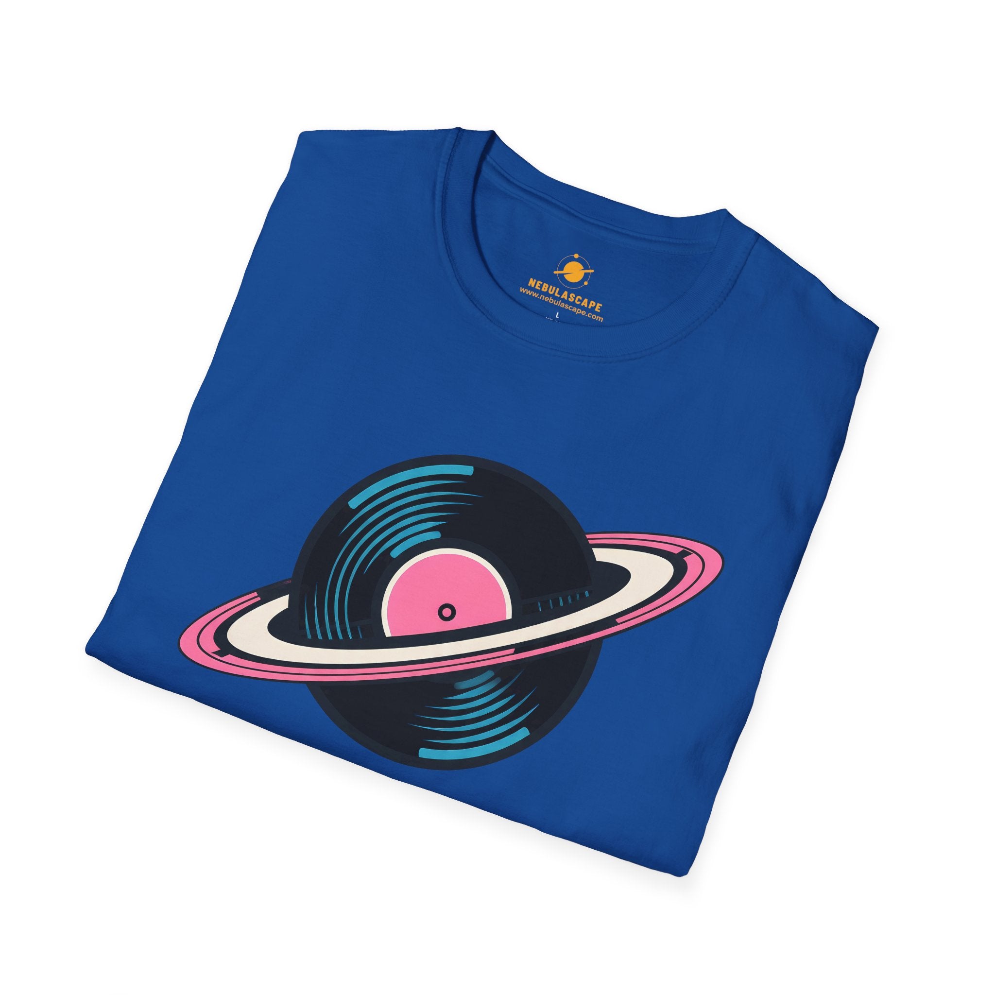 Sounds Of Space Planet Record Disc T-Shirt