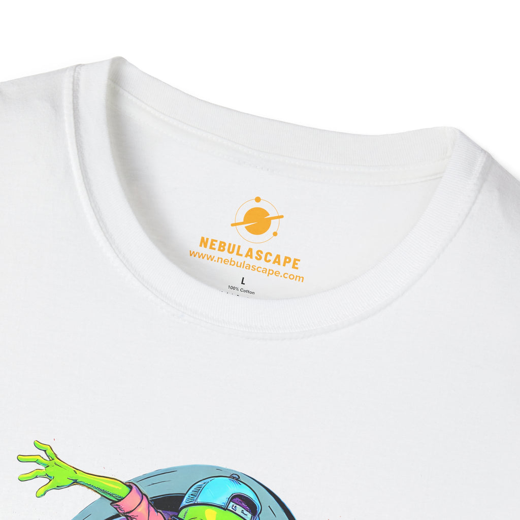 Shred The Void - Alien Skateboarder T-Shirt