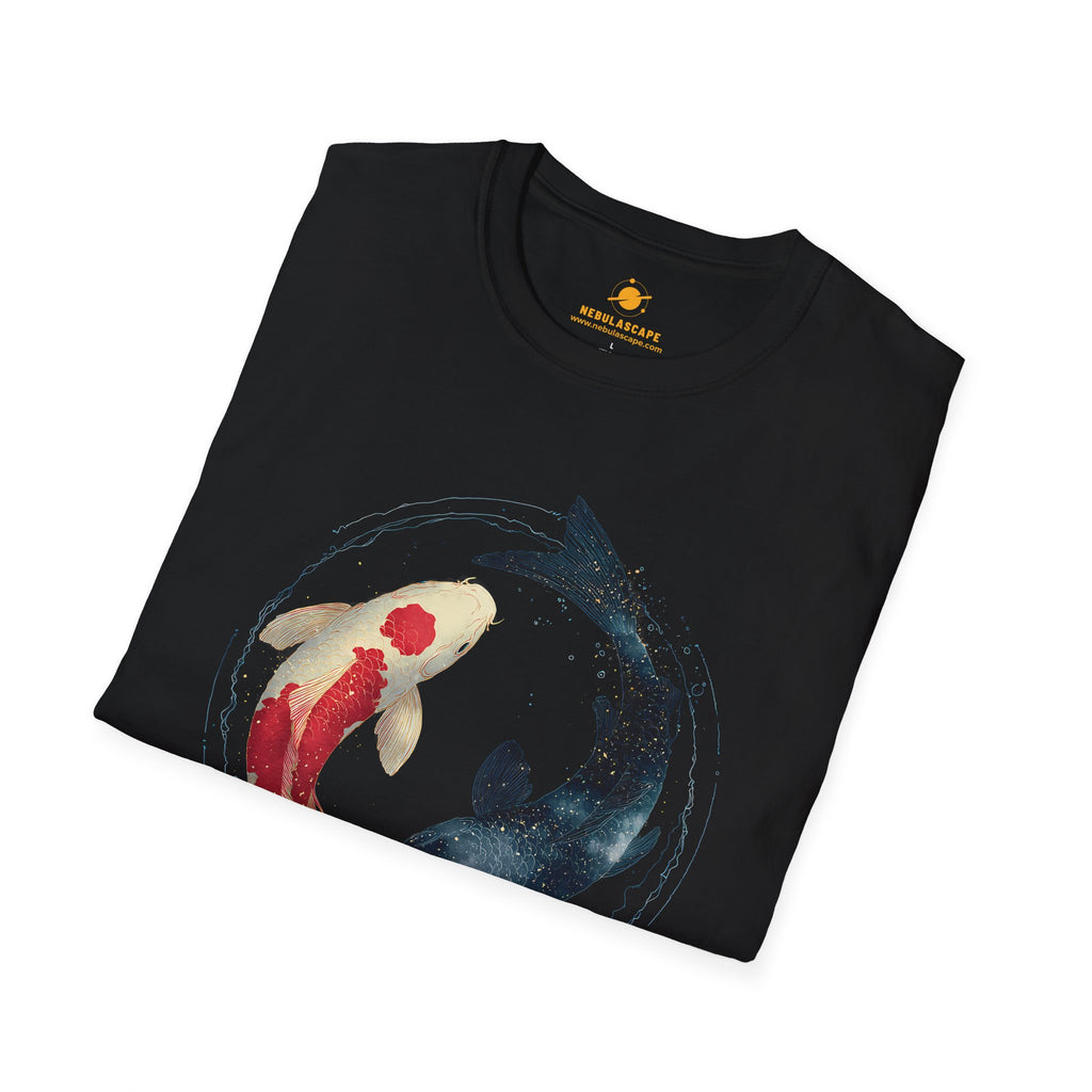Koi Yin Yang T-Shirt — Watercolor Koi Fish Tee