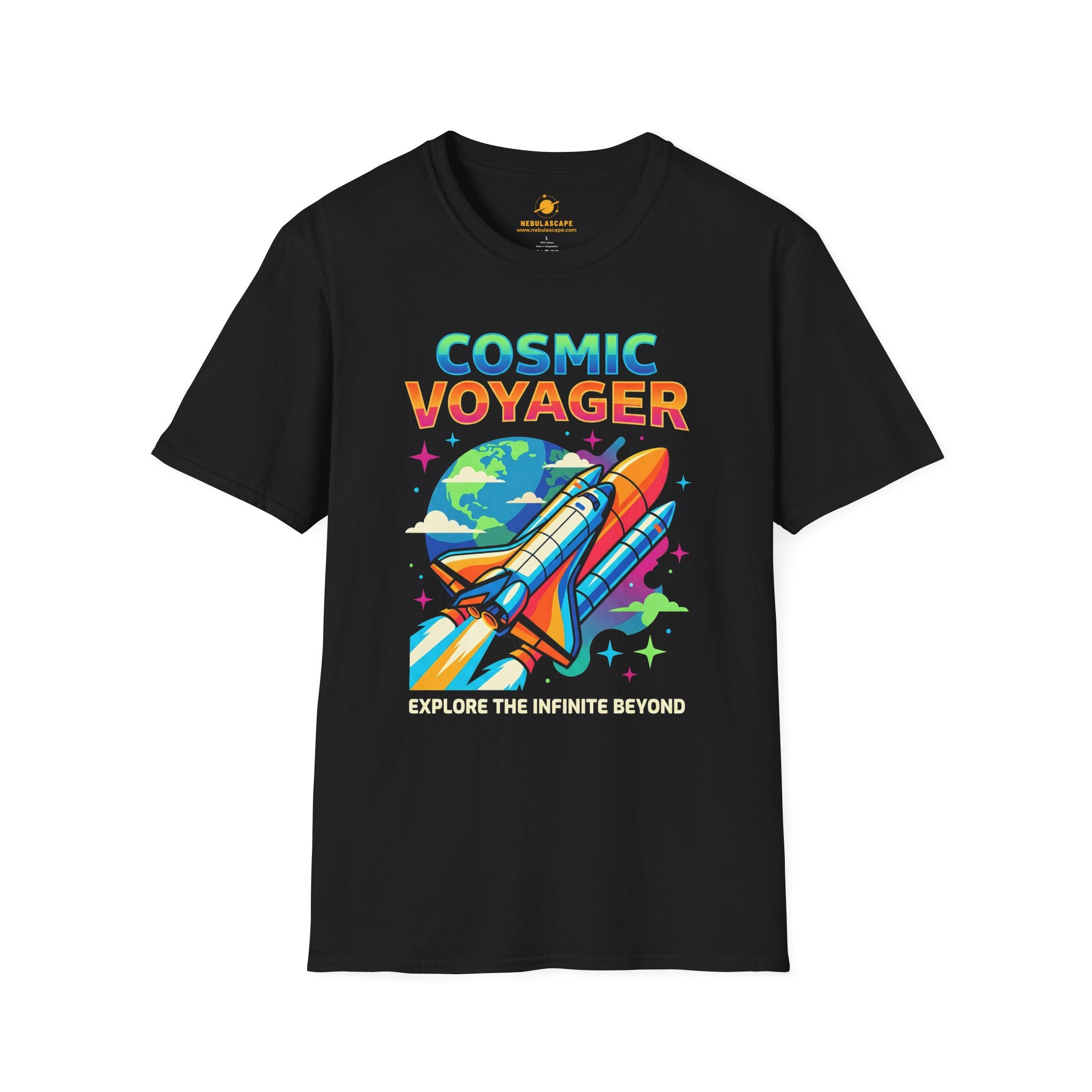 Cosmic Voyager - Explore The Infinite Beyond T-Shirt