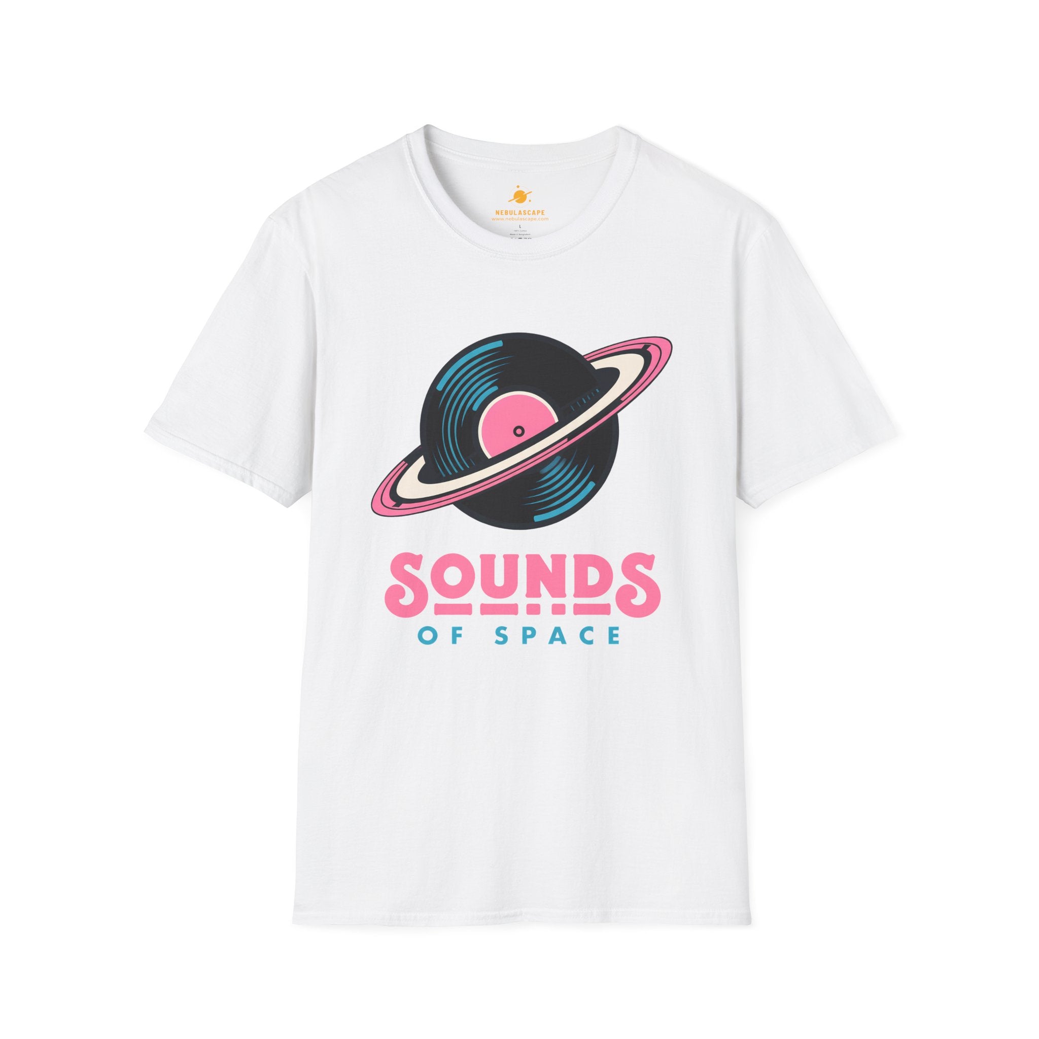 Sounds Of Space Planet Record Disc T-Shirt