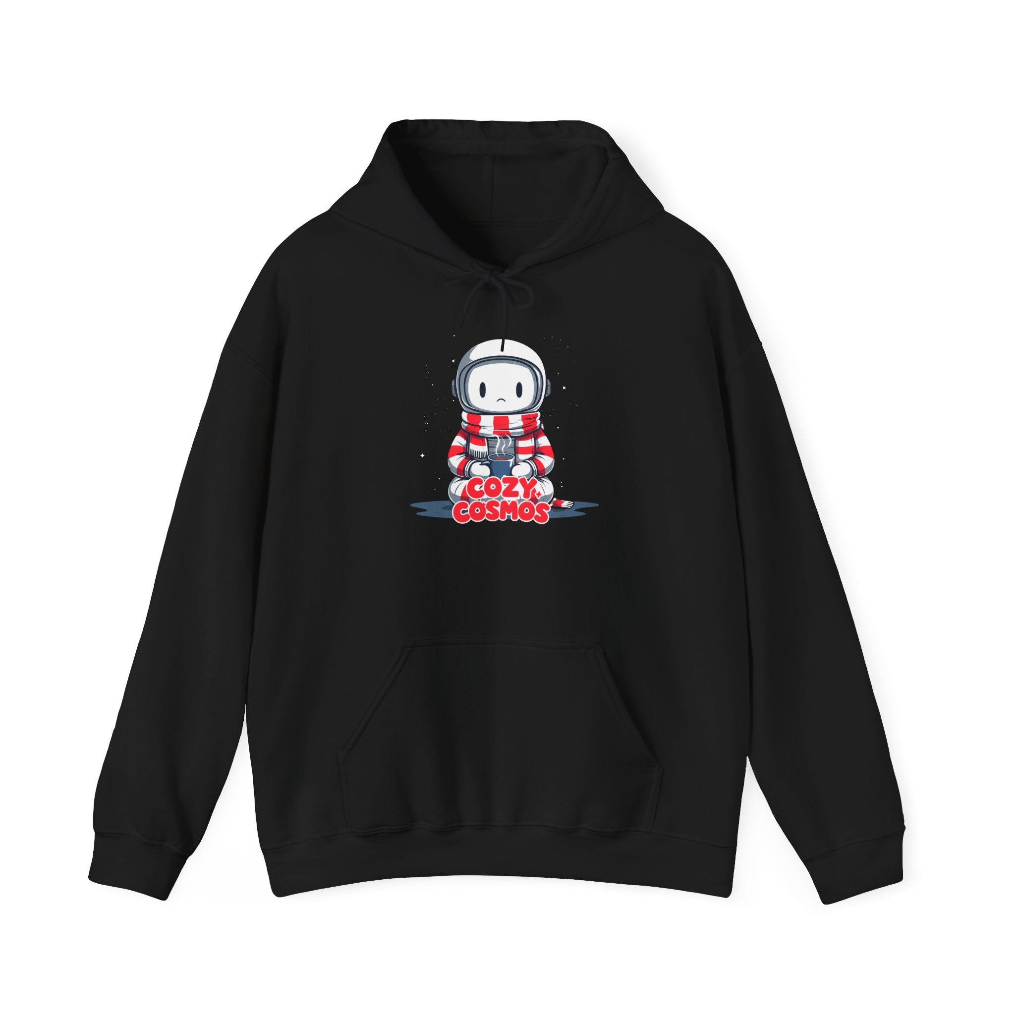 Cozy Cosmos Hoodie — Cute Astronaut Bear Graphic Pullover