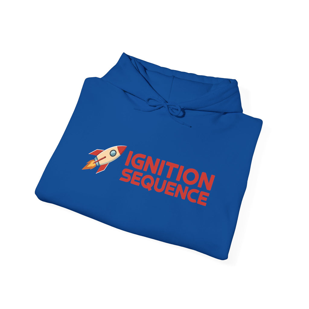 Ignition Sequence Hoodie — Rocket Logo Hooded Sweatshirt